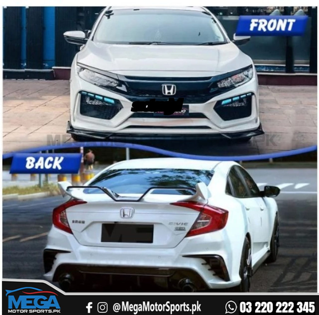 Honda Civic X Body Kit FC 450 Version V2 Model 2016-2021