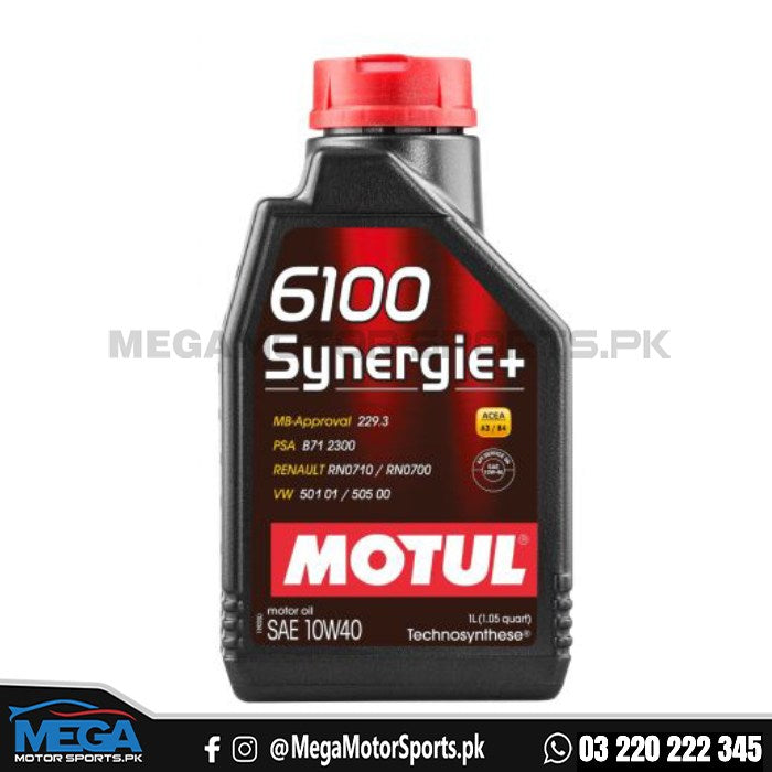 Motul 6100 Synergie+ 10W-40 (1 Liter)