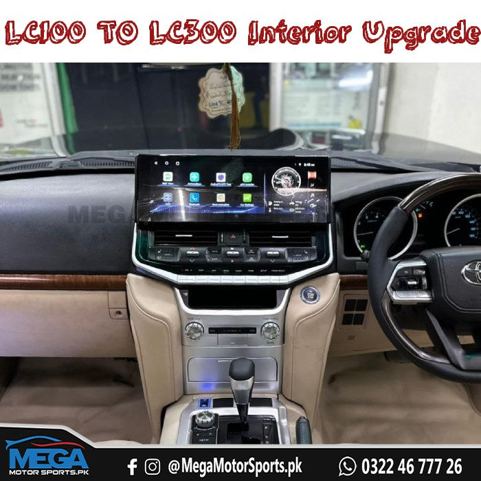 Toyota Land Cruiser Interior Upgrade Conversion Kit 2008 To 2018 With LC300 Panel