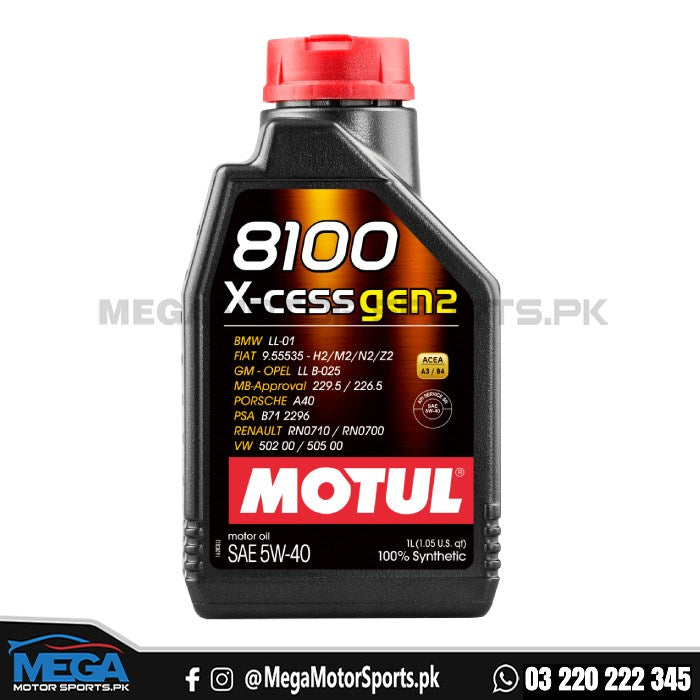 Motul X-CESS Gen2 5W-40 (1 Liter)
