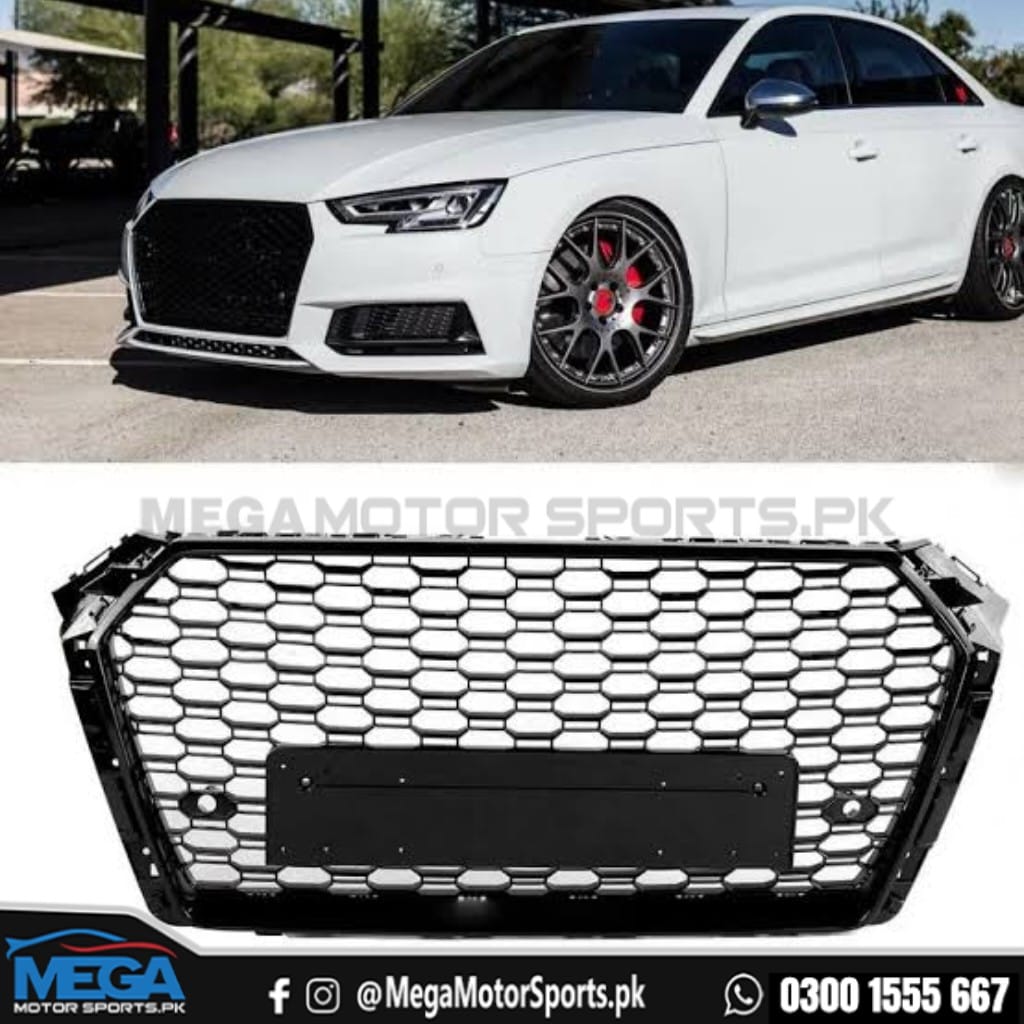 Audi A4 Honeycomb Grill / RS4 Grill