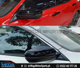 Honda Civic X Black Side Mirror Covers For 2016 - 2021