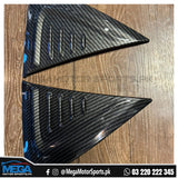 Toyota CHR Fender Vent Carbon Fibr Trim