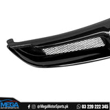 Honda Civic Reborn Type R Style Front Grill Matt Black 2006-2012