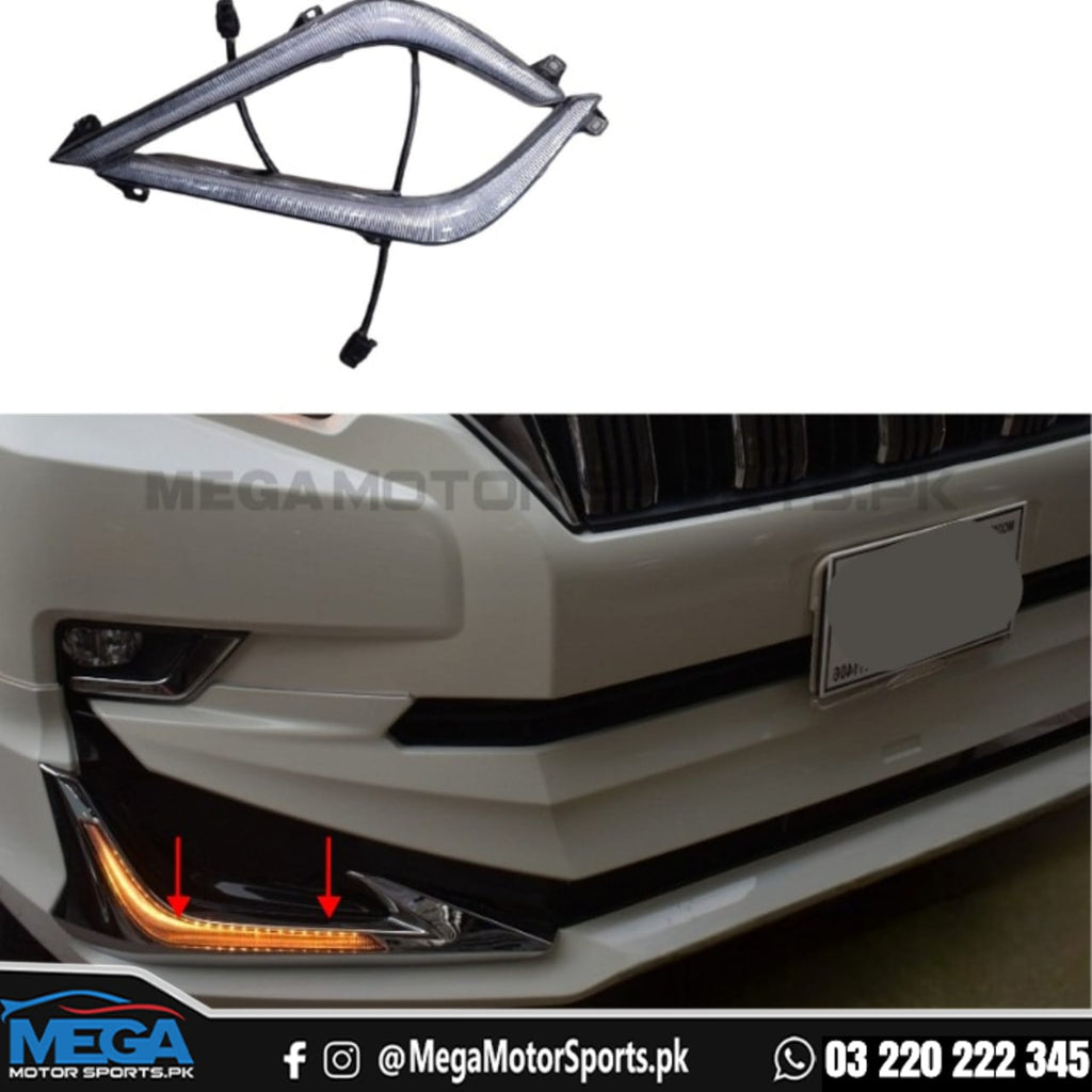 Toyota Prado FJ150 DRL For Modellista Body Kit 2017-2025