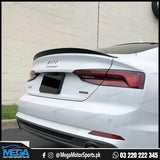 Audi A5 Trunk Lip Spoiler 2017-2021 Gloss Black