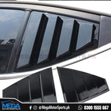 Hyundai Elantra Gloss Black Quarter Louver 2021 - 2024