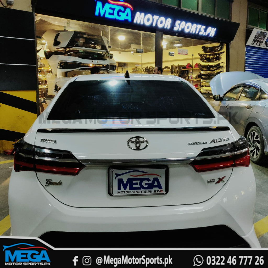 Toyota Corolla Slim Trunk Spoiler Taiwan Style 2020