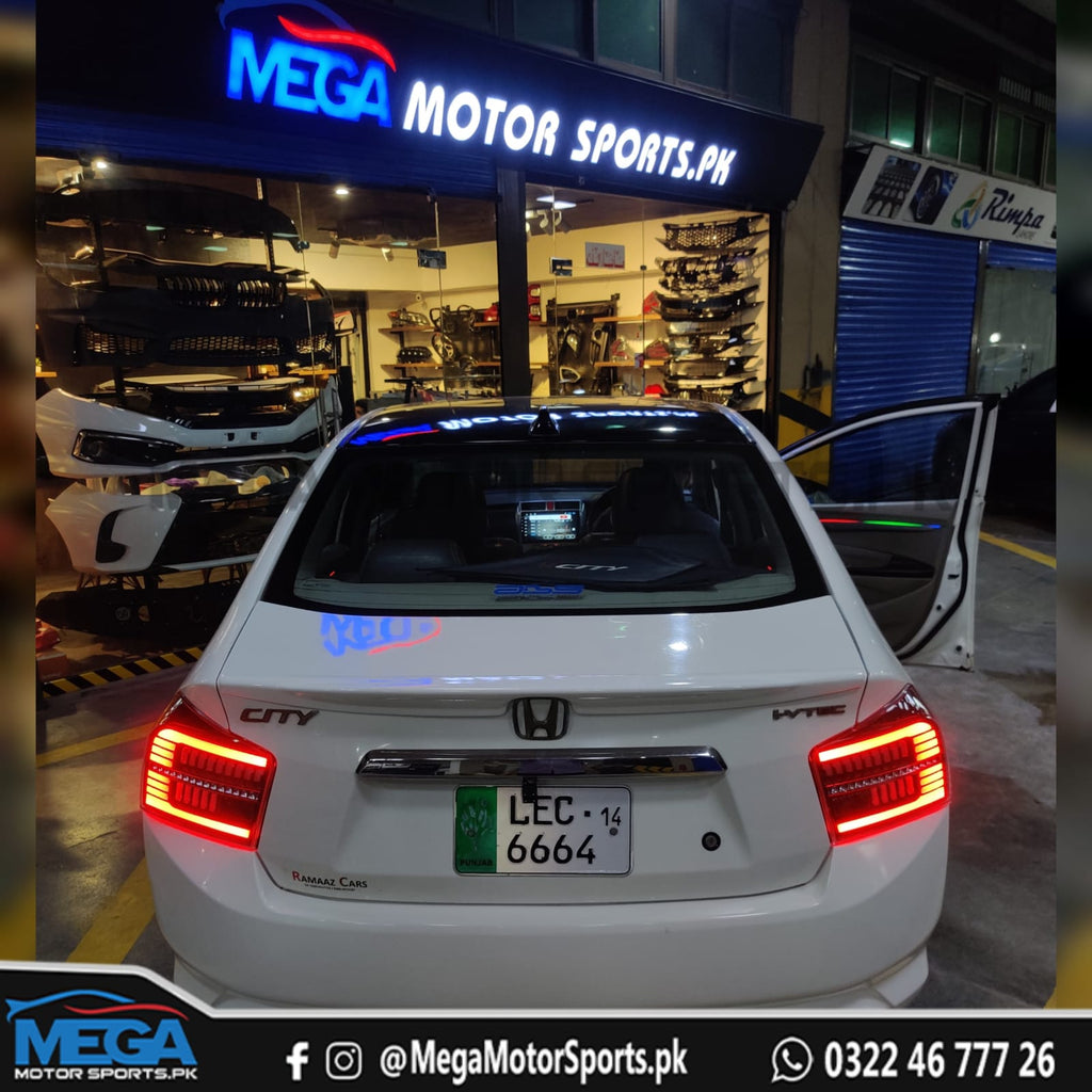 Honda City Trunk Lip Spoiler V1 2008 - 2020 ABS Plastic