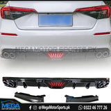 Civic LED Diffuser Glossy Black V2 2022 2023 2024 2025