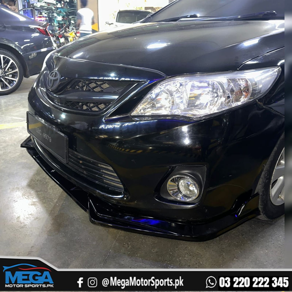 Corolla 2012 TRD Front Bumper Lip Splitter 2009 - 2013