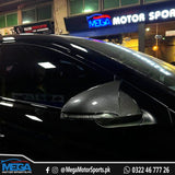 Hyundai Elantra Carbon Fiber Batman / M3 Side Mirror Covers For 2020 - 2024