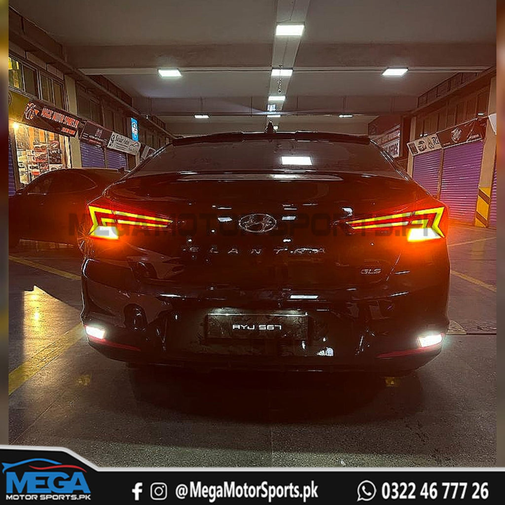 Hyundai Elantra White Reversing LED Bulbs 2022 - 2024