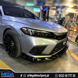 Honda Civic Gloss Black Front Voltex Bodykit For 11th Gen 2022 2023 2024