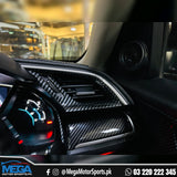 Honda Civic X AC Vent Carbon Fiber Trims 2016 - 2021