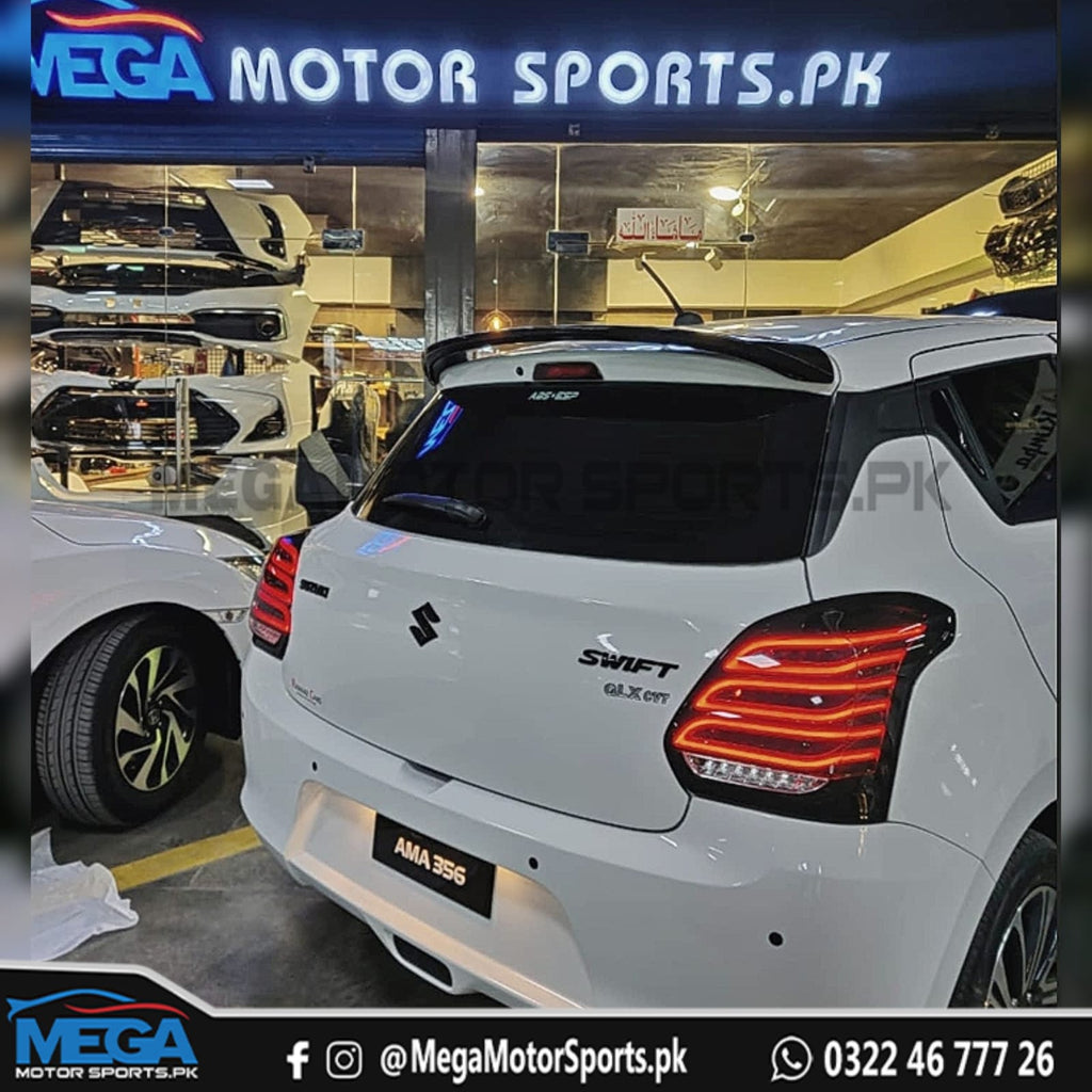 Suzuki Swift Trunk Roof Spoiler V2 Rs Style 2021+