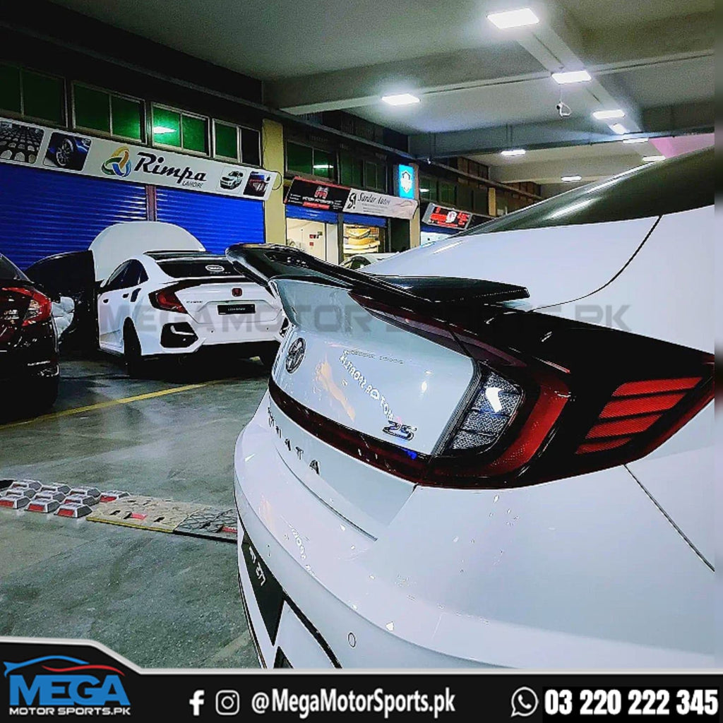 Hyundai Sonata DuckTail Style Spoiler V2 2021 - 2024
