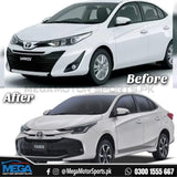 Toyota Yaris 2025 Facelift Conversion | Genuine Parts Upgrade Old 2022 to New 2025