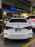 Honda Civic 2022+ Trunk Slim Lip Spoiler ABS Plastic