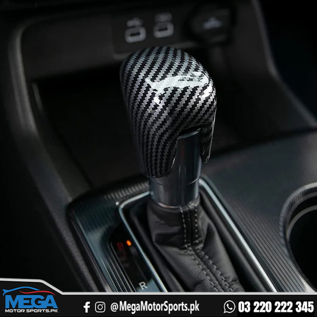 Honda HRV Carbon Fiber Gear Nob Cover