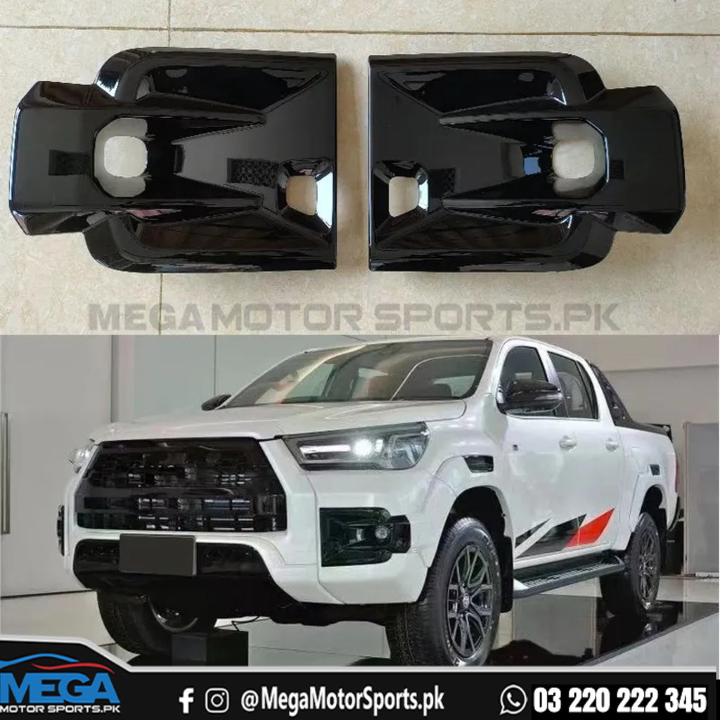 Toyota Hilux Rocco to GR Style Fog Lamp Covers 2022 - 2025