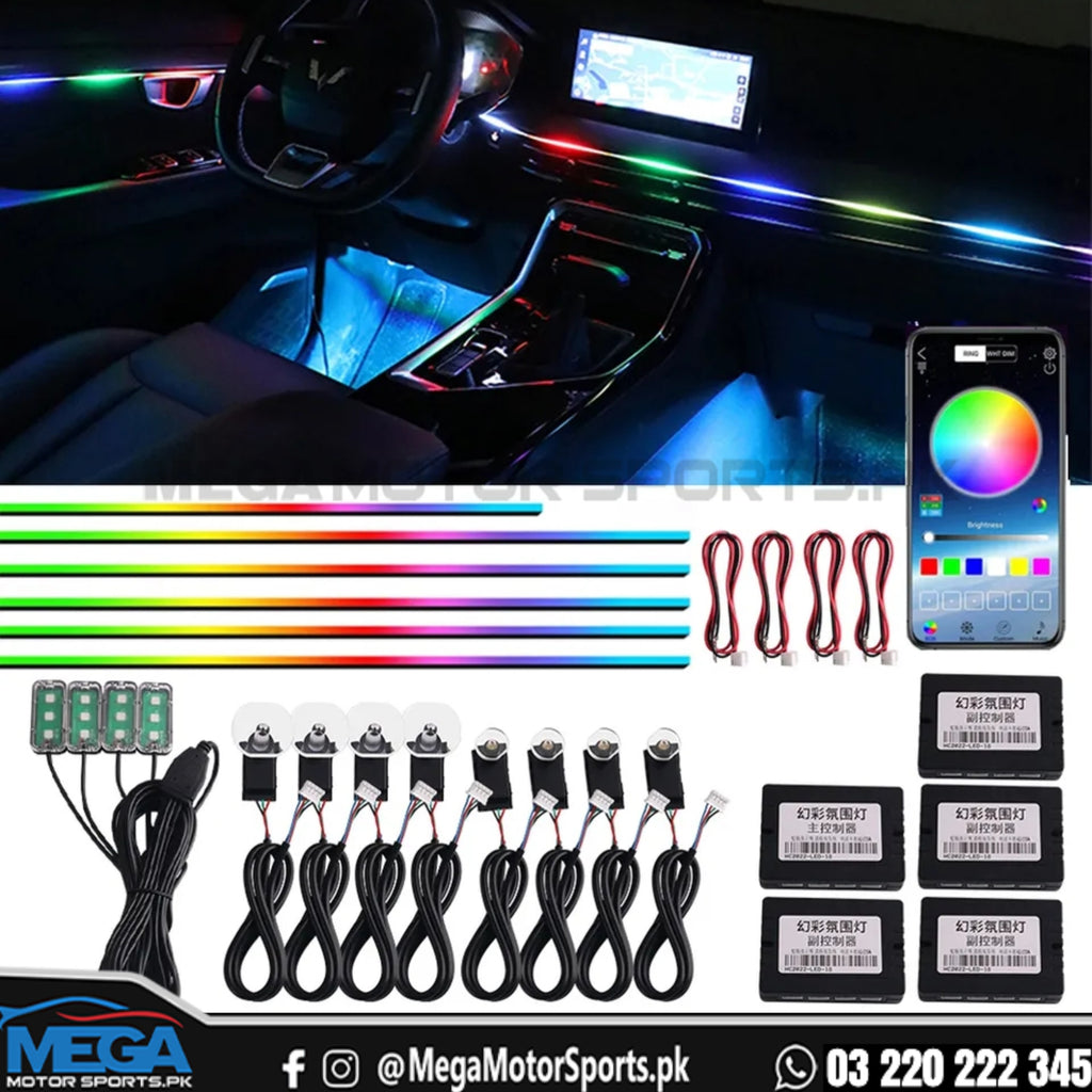 Ambient Lights Premium Quality For Corolla X 2015 - 2023