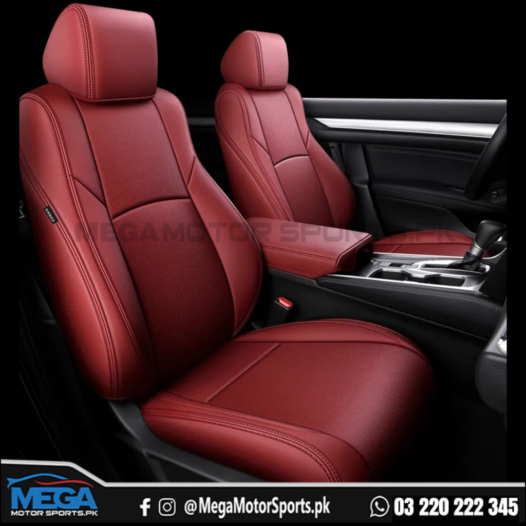 Custom Made Car Seat Covers Top Premium Quality Leather PU/PVC Fabric in All Colours