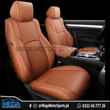 Custom Made Car Seat Covers Top Premium Quality Leather PU/PVC Fabric in All Colours