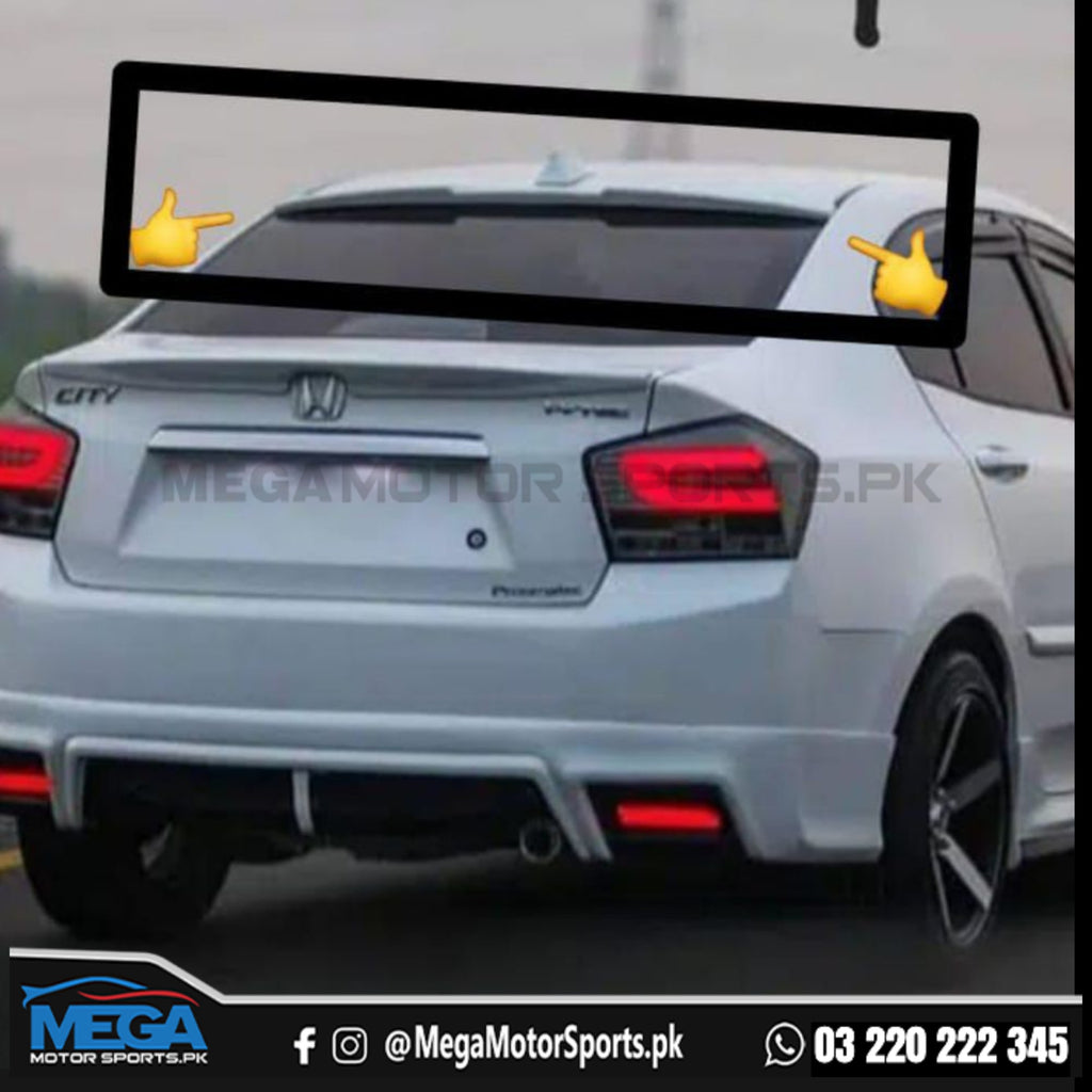 Honda City Roof Spoiler V1 Style 2008 - 2020