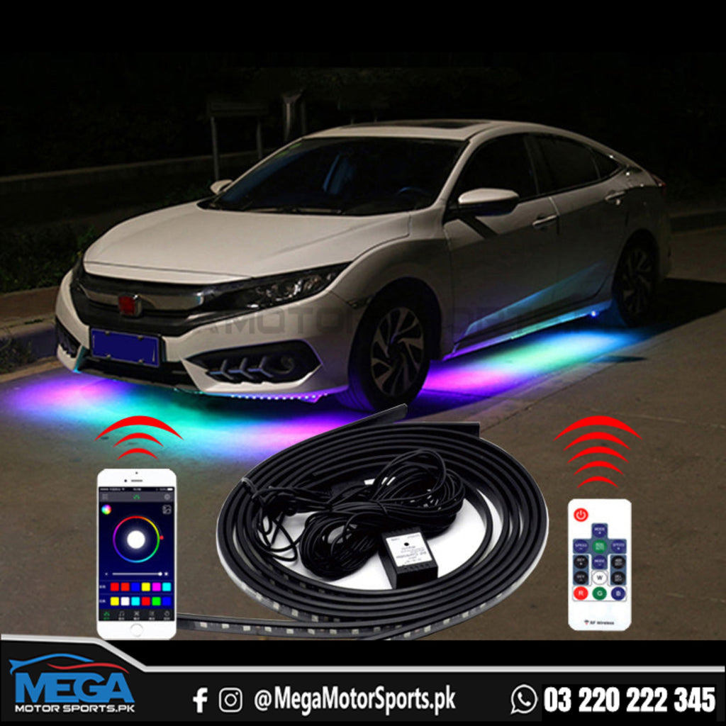 RGB Running Car Under Glow | Neon Lights Premium Quality
