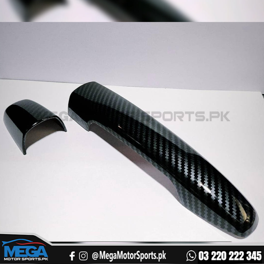 Suzuki Swift Carbon Fiber Door Handles Cover for for 2022-2024