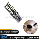 T10 LED Light - White Light For Door Light , Side Bulb ,  License Plate , Lamp Dome Light - Set of 2