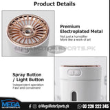 Car Humidifier Aromatherapy with Atmospheric LED 300ML - Two Modes