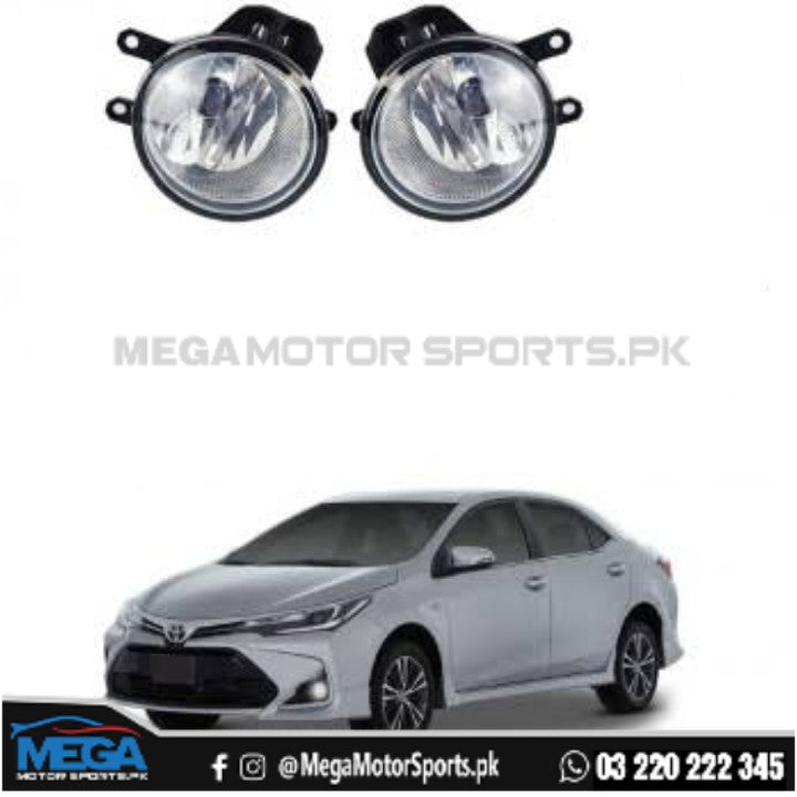 Toyota Corolla X Fog Lamp Halogen 2014 - 2023