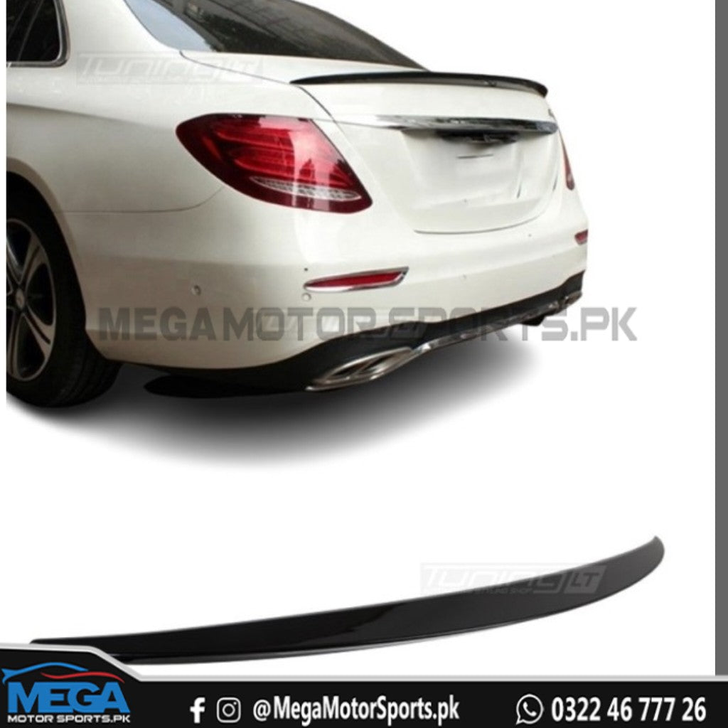 Mercedes E Class W213 Trunk Lip Spoiler 2017+