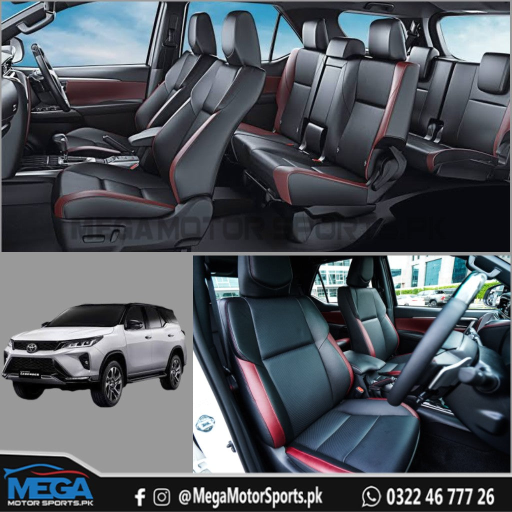 Toyota Fortuner Legender GR Style Seat Covers 2016 - 2024