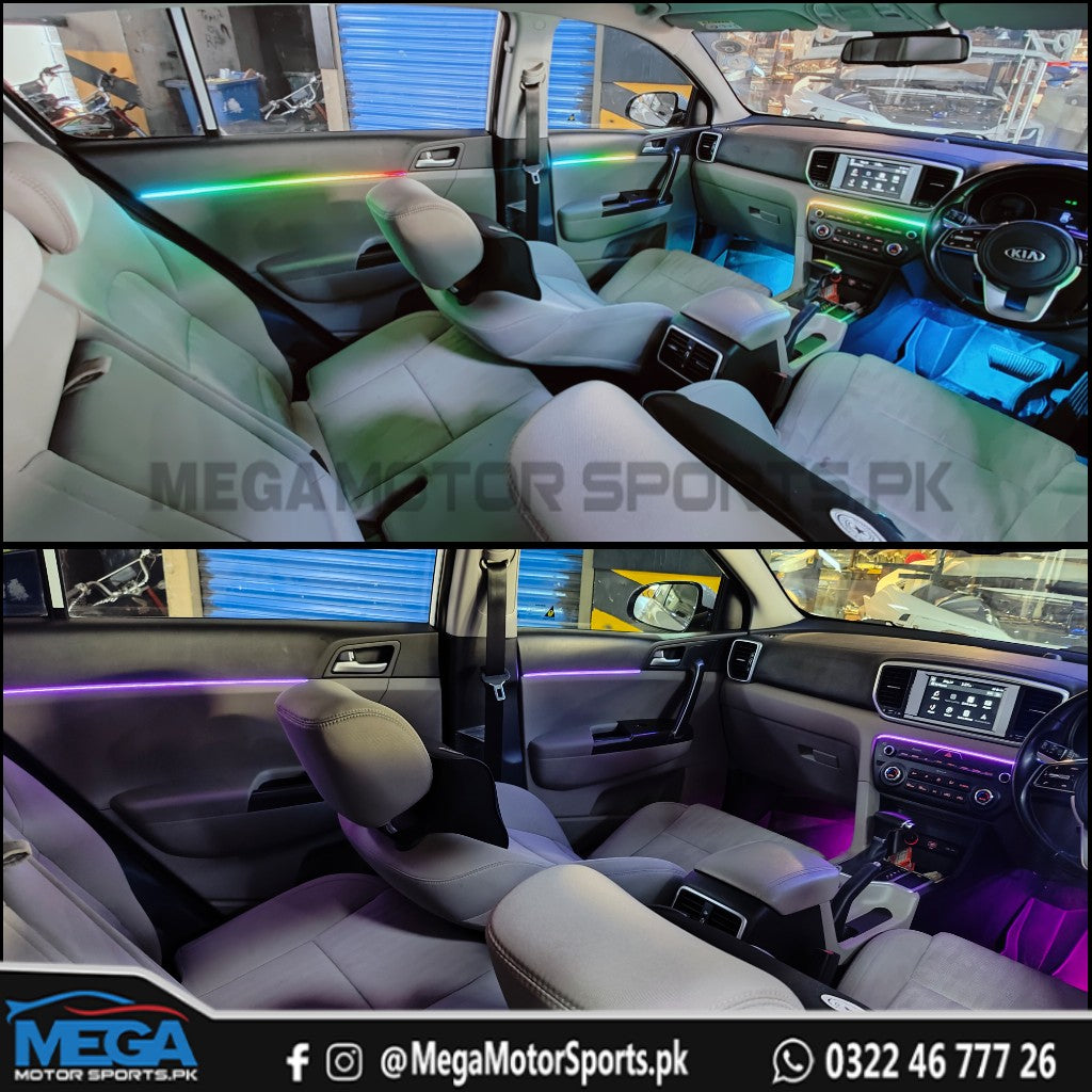 Ambient Lights Premium Quality For KIA Sportage 2019 - 2024
