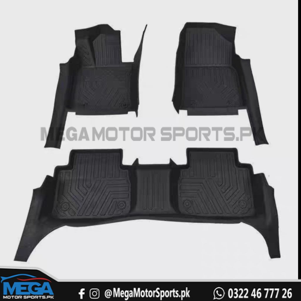 Toyota Corolla Cross TPR Floor Mats (TPR,TPE,TPU)