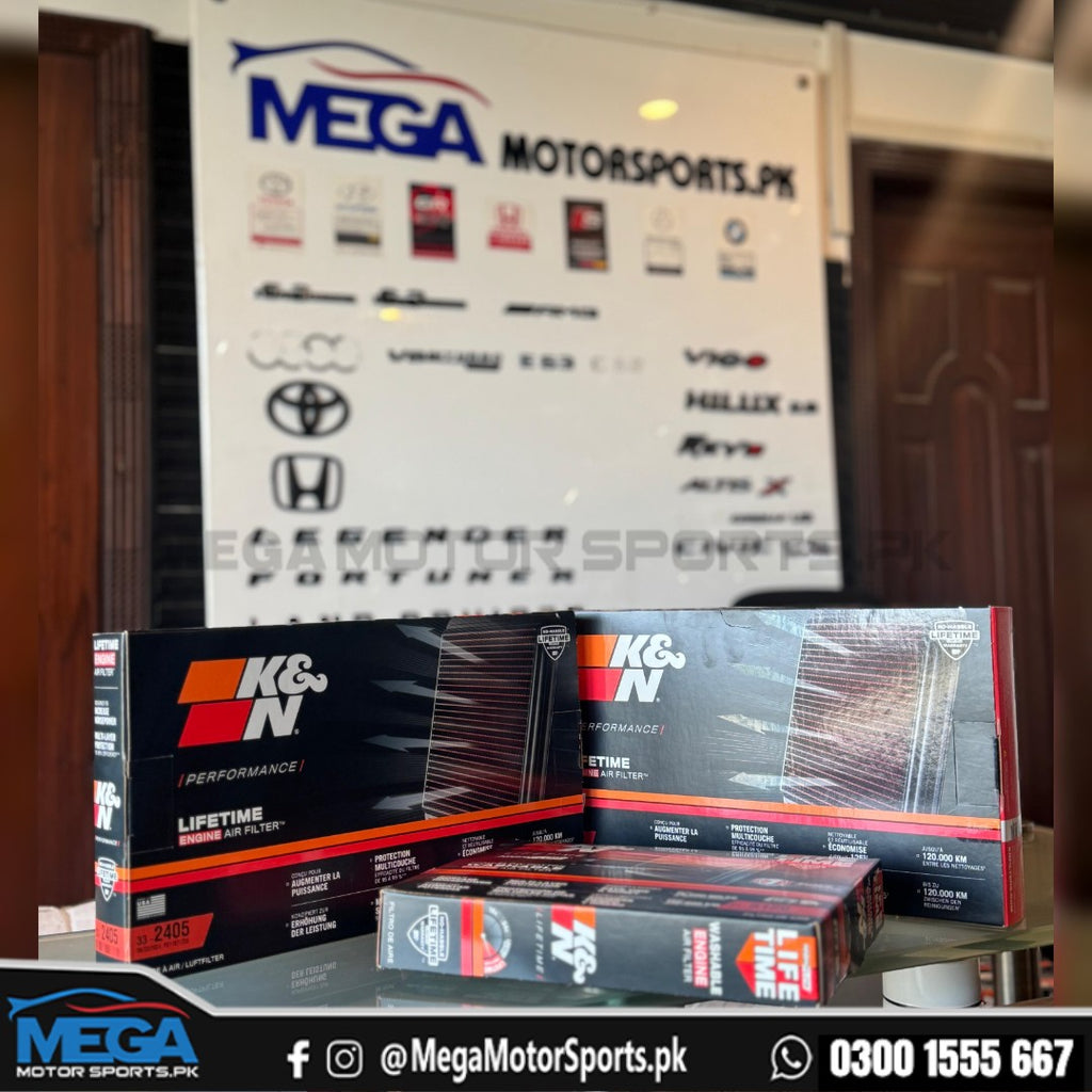 Mercedes W204 C63 K&N Air Filters 2008 - 2013