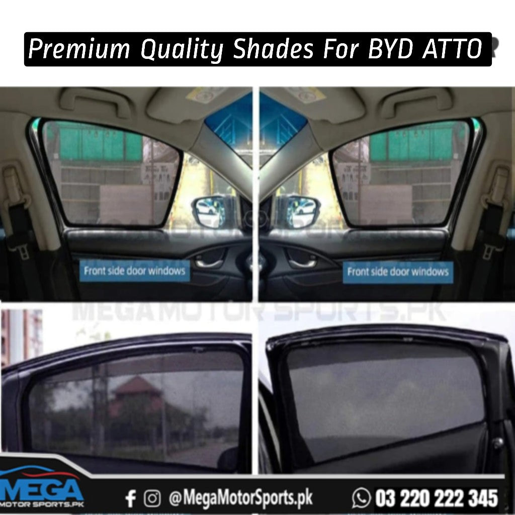 BYD Atto 3 Premium Quality Window Sun Shades 2025+