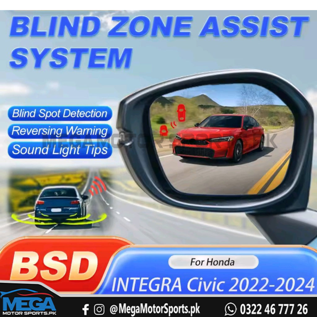 Civic 11th Gen Blind Spot Monitoring System BSM 2022 - 2026
