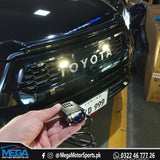 Super Bright LED Mini Projector - White / Yellow (For Grill and Bumper)