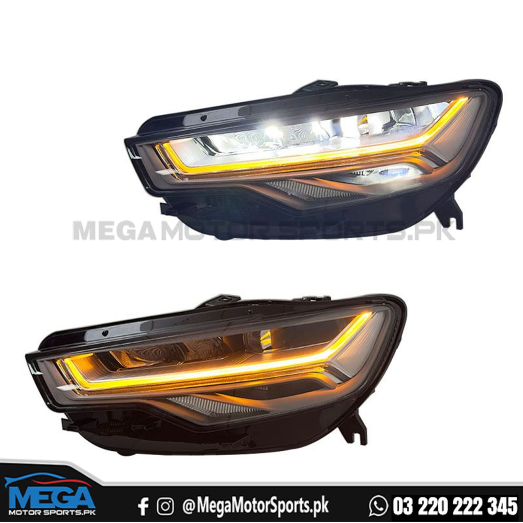 Audi A6 Facelift OEM LED Headlights 2012 - 2015