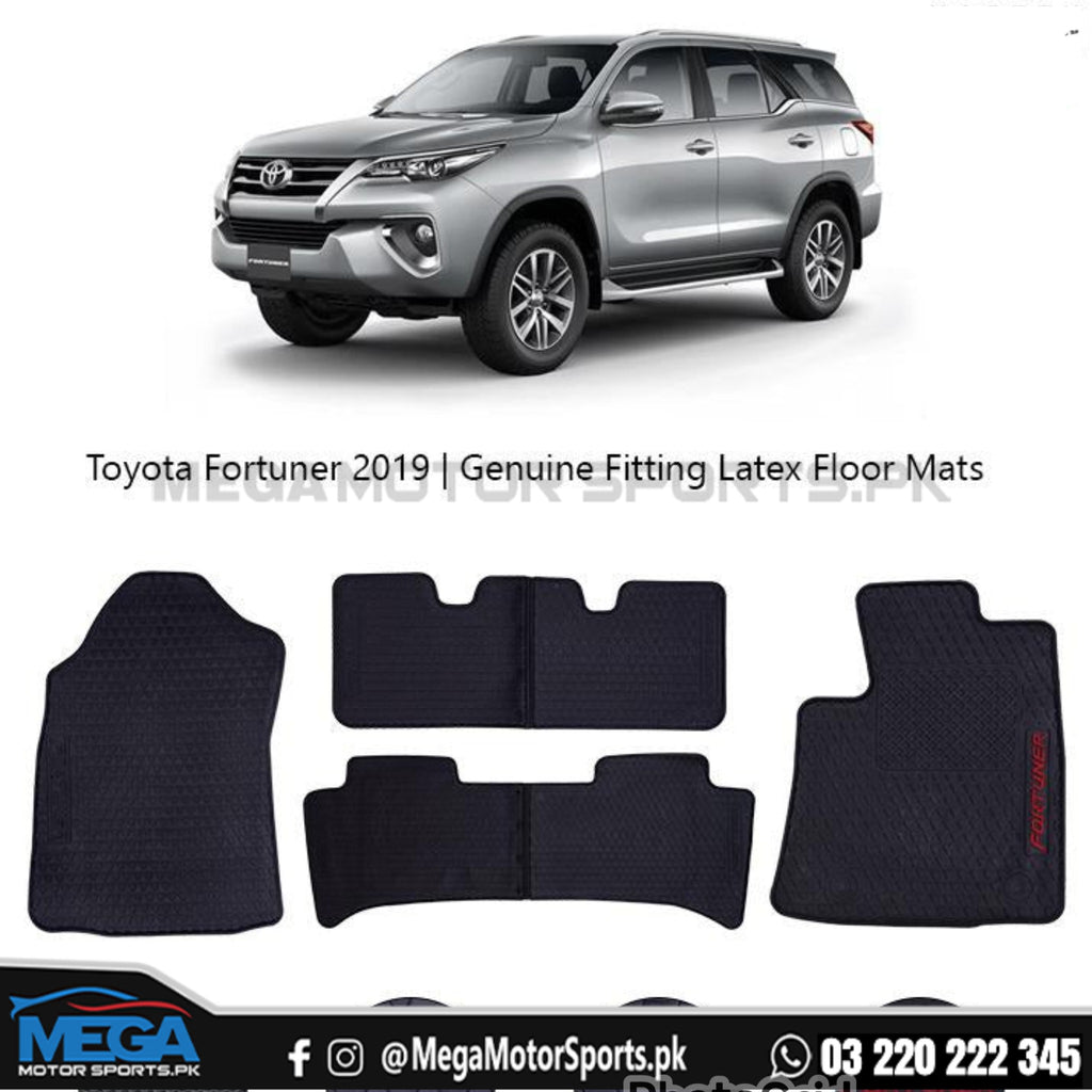 Toyota Fortuner / Legender GR PVC Floor Mats 2016 - 2025