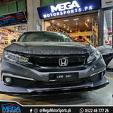 Honda Civic X  Front US Facelift Bumper With Chrome Trims