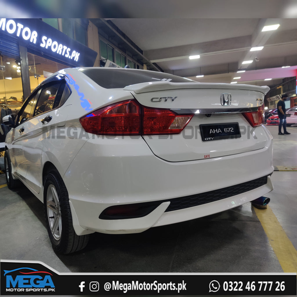 Honda City Trunk Lip Spoiler - 2021 - 2025 ABS Plastic