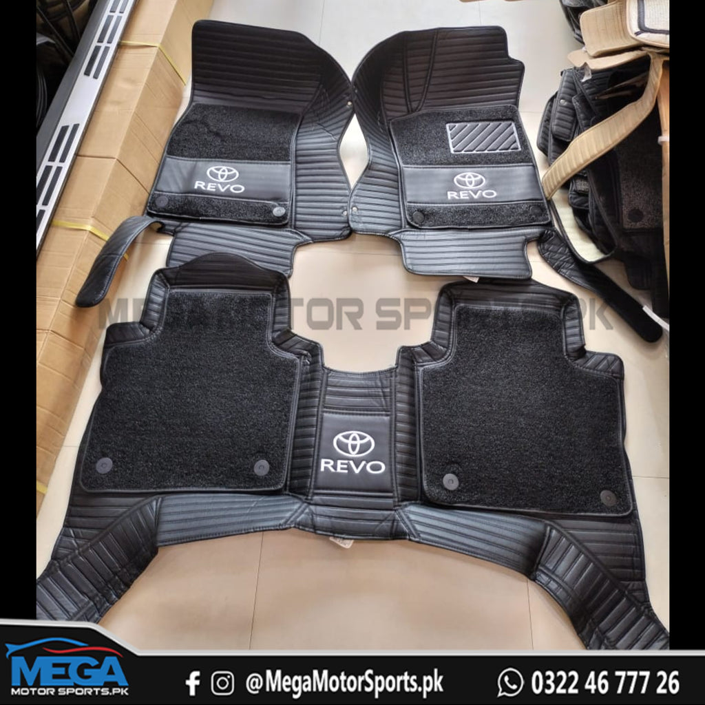 Toyota Revo Rocco GR 10D Floor Matts Black