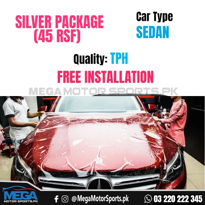 Silver Package PPF for SEDAN - Type TPH - 45 RF - Paint Protection Film (PPF)