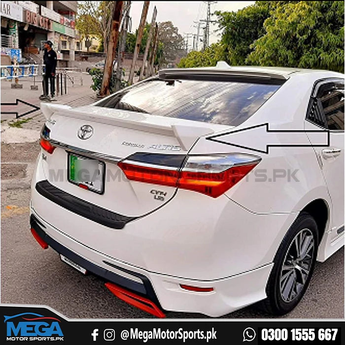 Toyota Corolla TRD Trunk Spoiler