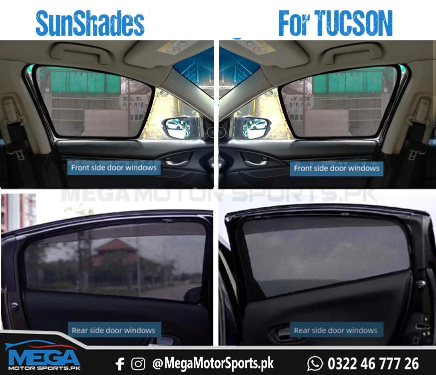 Hyundai Tucson Premium Quality Sun Shades For 2020 2021 2022
